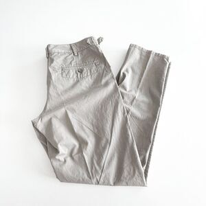 Club Monaco Women's Casual Pants Classic Straight Leg Mid Rise Taupe Size 8